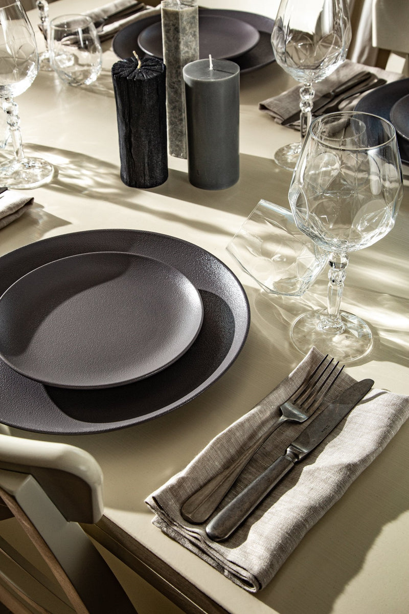 GRAPHITE CRYSTAL Tabletop set | 4 place settings | 32 items included